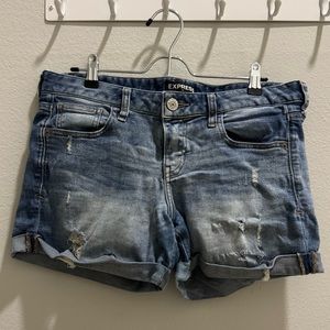 Express Women’s Jean Denim Shorts | Size: 8